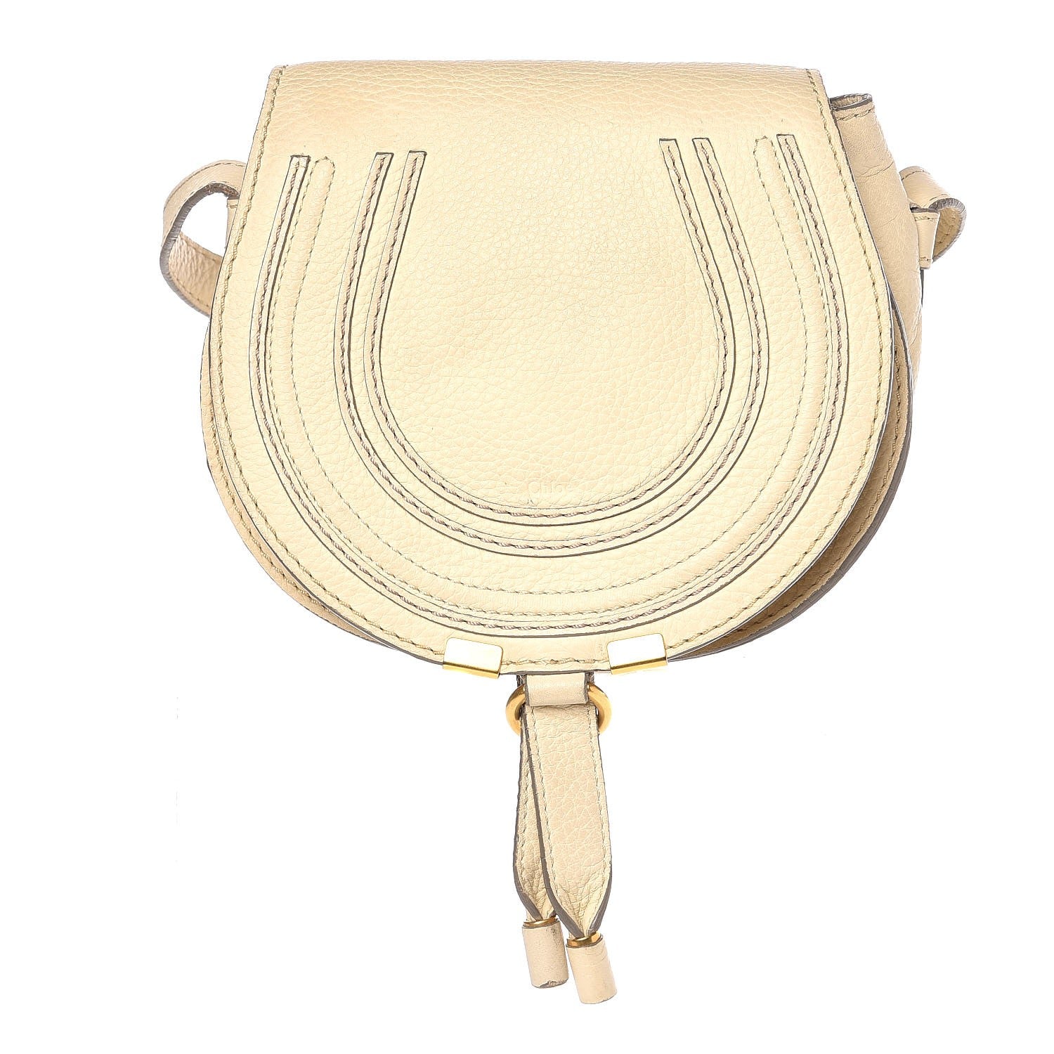 Chloe Calfskin Mini Marcie Round Crossbody Bag 1 of 9