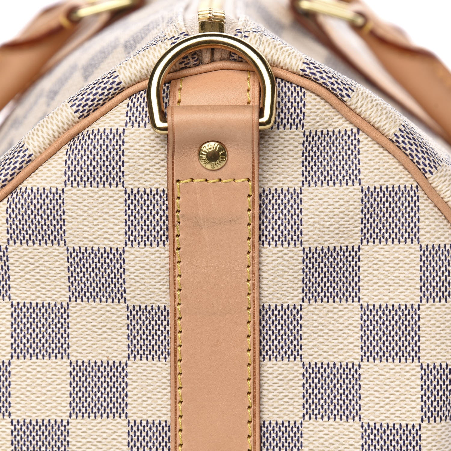 Louis Vuitton Damier Azur Keepall Bandouliere 45 7 of 10