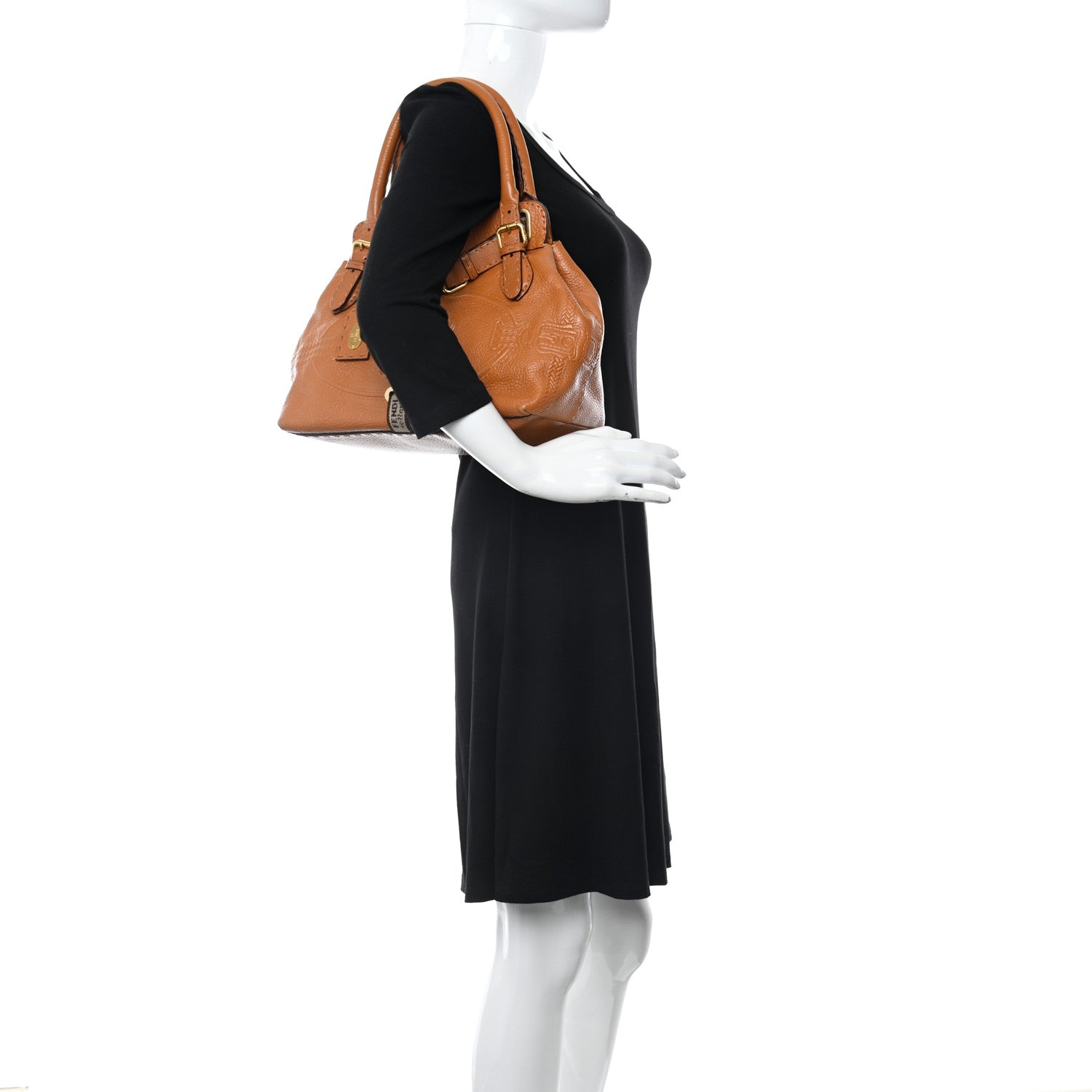 Fendi Cuoio Romano Selleria Small Villa Borghese Tote Meile Beige 2 of 13