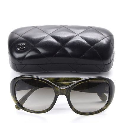Chanel CC Turnlock Sunglasses 5235-Q Green 9 of 9
