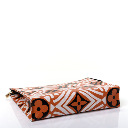 Louis Vuitton Monogram Giant Crafty Pochette Toiletry 26 Creme Caramel 3 of 4