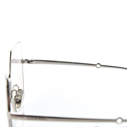 Chanel Butterfly Removable Pearl Chain Sunglasses 4262 Silver 7 of 9