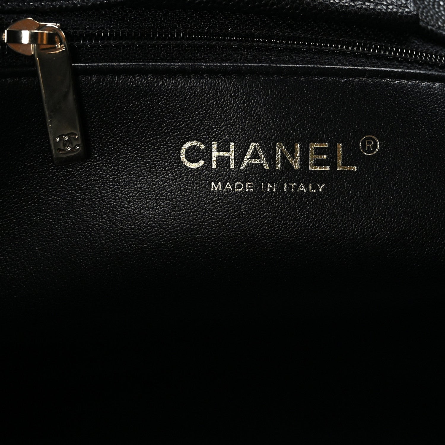 Chanel Caviar Quilted Large Shopping Tote Black 6 of 11
