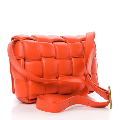 Bottega Veneta Nappa Maxi Intrecciato Padded Cassette Crossbody Orange 2 of 4