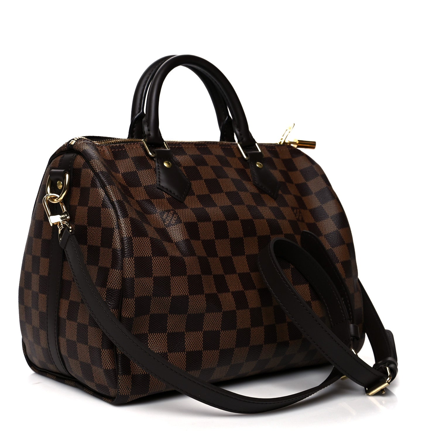 Louis Vuitton Damier Ebene Speedy Bandouliere 30 3 of 11