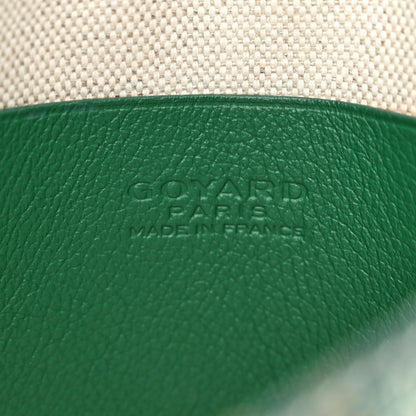 Goyard Goyardine Plumet Wallet Clutch Green 8 of 12