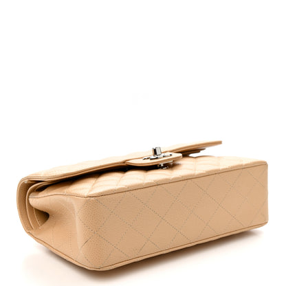 Chanel Caviar Quilted Small Double Flap Beige 4 of 15