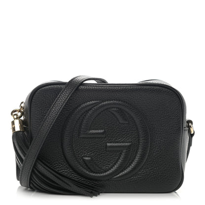 Gucci Pebbled Calfskin Small Soho Disco Bag Black 1 of 10