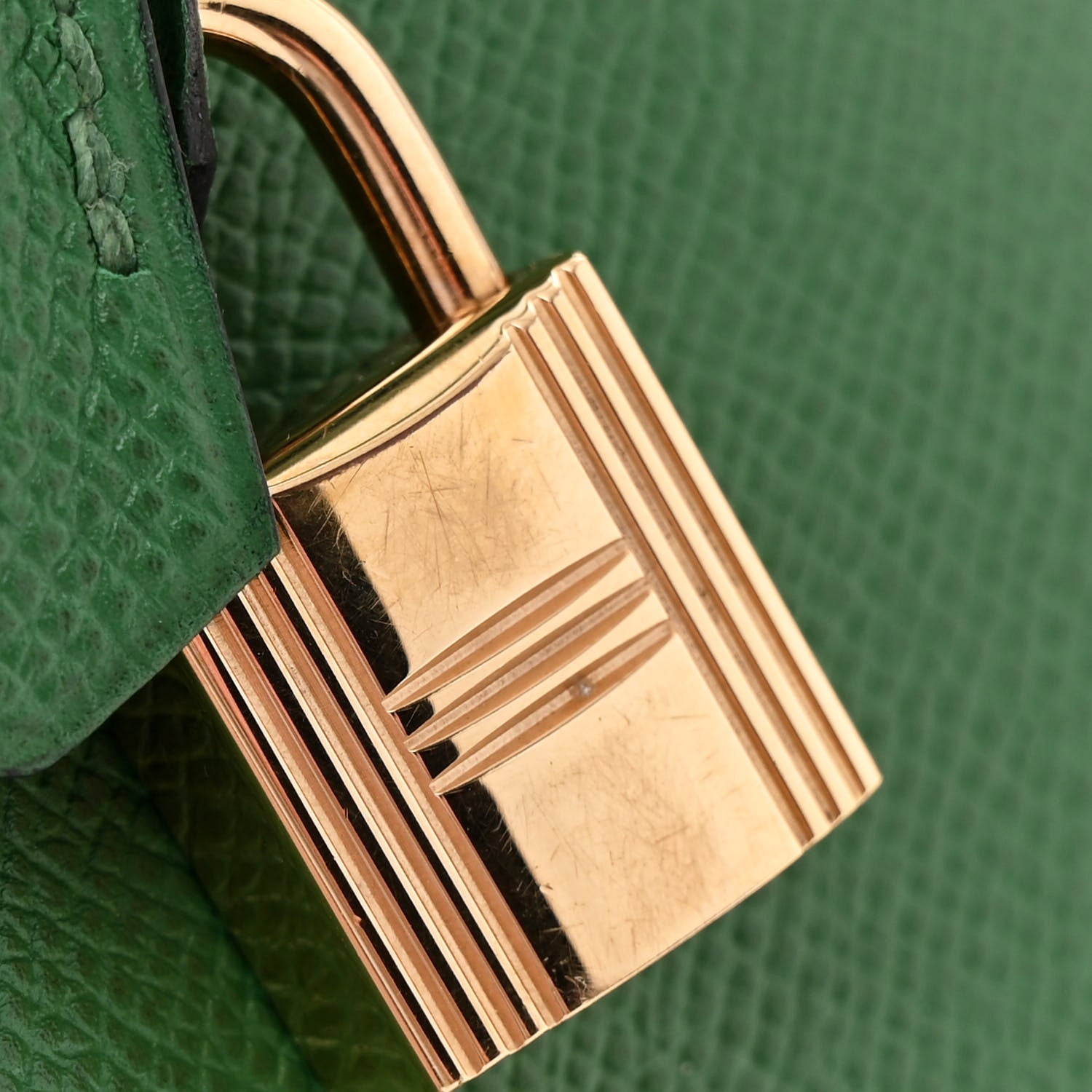 Hermes Courchevel Kelly Retourne 28 Vert Clair 13 of 14