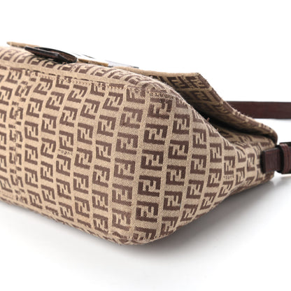 Fendi Zucchino Vitello Mama Baguette Mogano Panna Bruciato 7 of 12