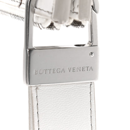 Bottega Veneta Nappa Maxi Intreccio Small Pouch White 7 of 9