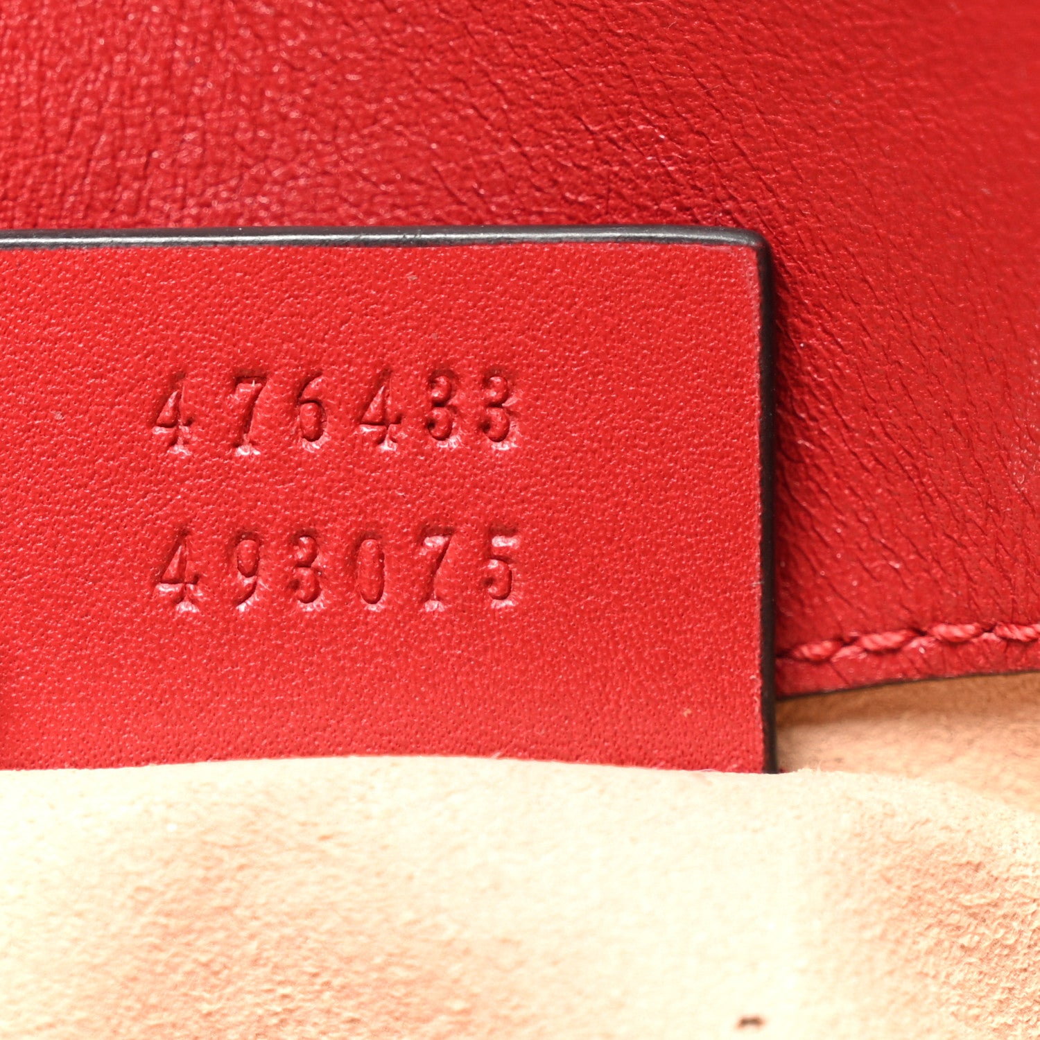 Gucci Calfskin Matelasse Super Mini GG Marmont Shoulder Bag Hibiscus Red 7 of 10