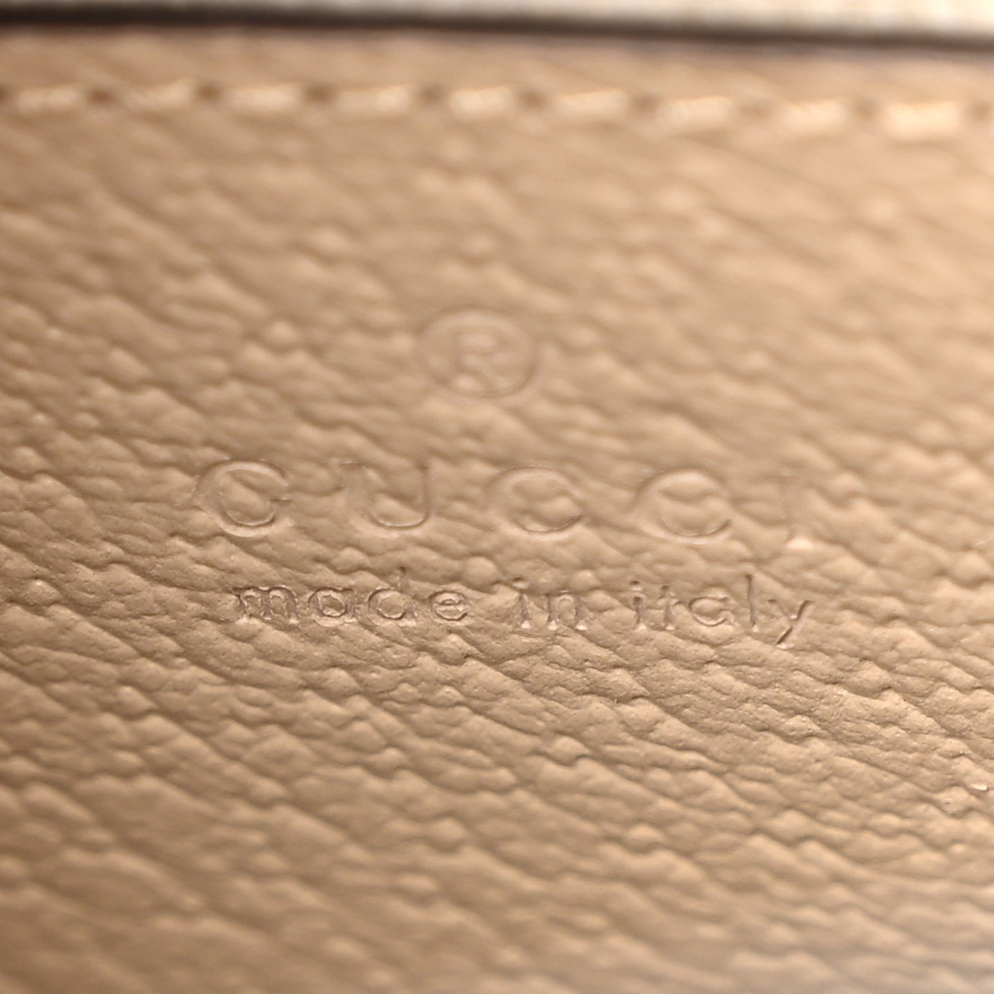 GG Supreme Monogram Textured Dollar Calfskin Web Small Ophidia Chain Shoulder Bag Beige Mystic White Oatmeal