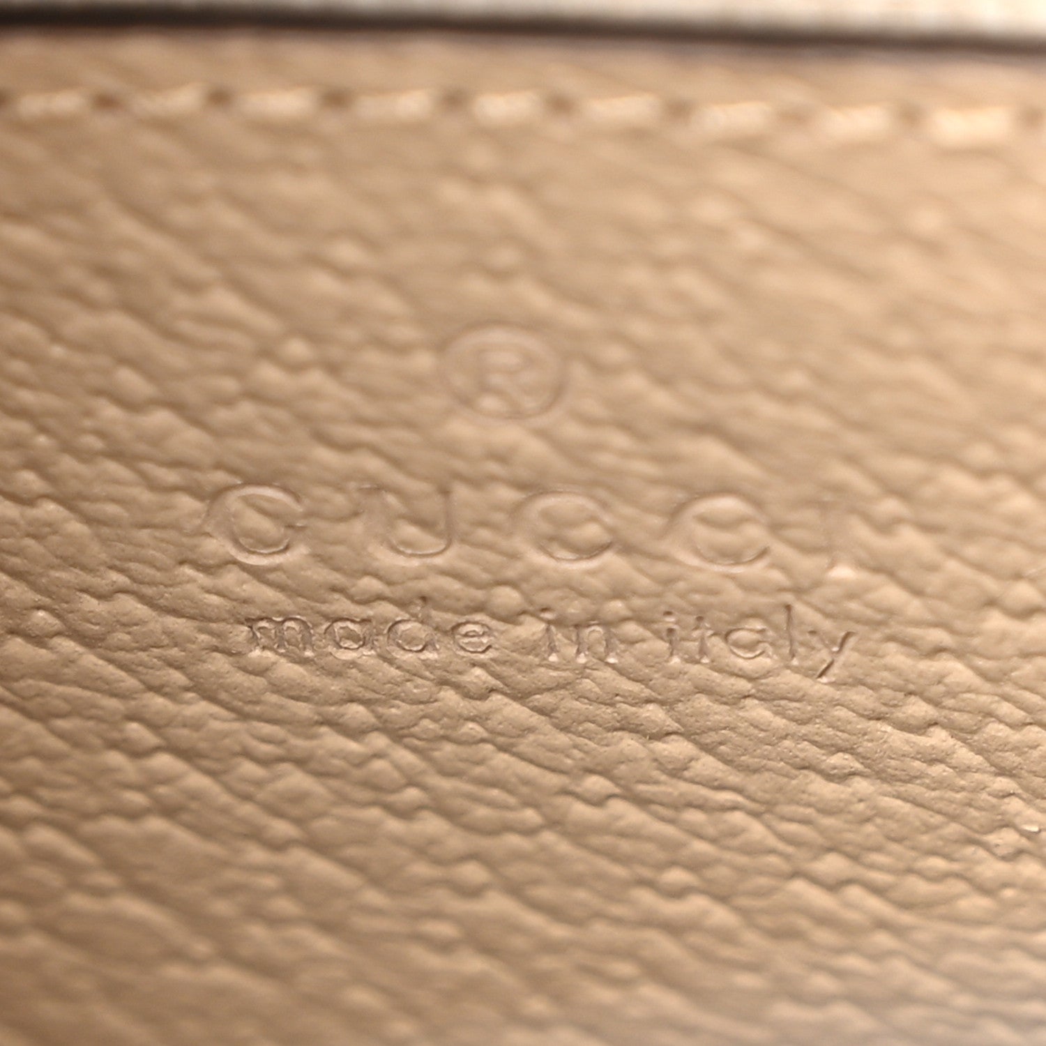 Gucci GG Supreme Monogram Textured Dollar Calfskin Web Small Ophidia Chain Shoulder Bag Beige Mystic White Oatmeal 6 of 11
