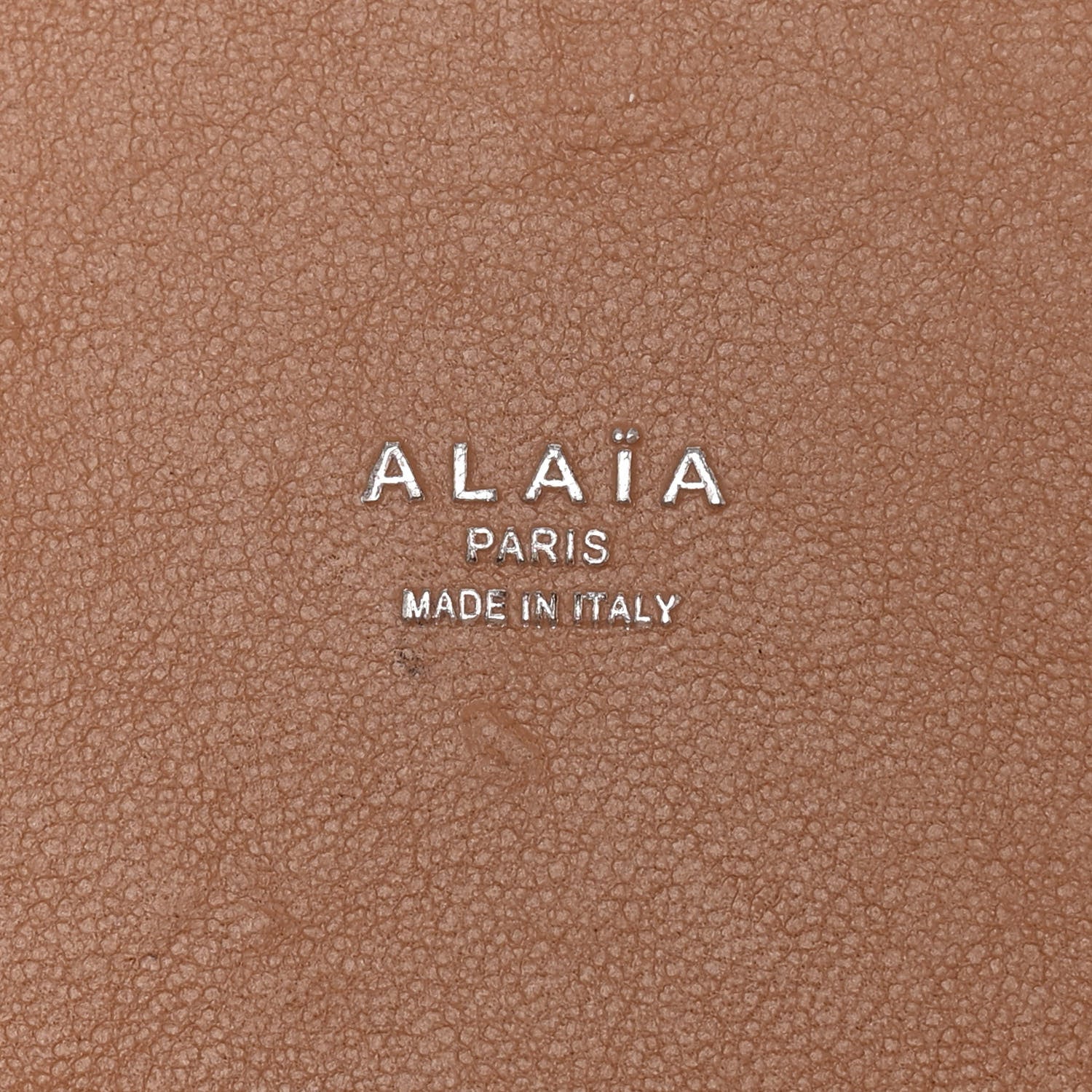 Alaia Denim Laser Cut Garance Tote Blue 8 of 14