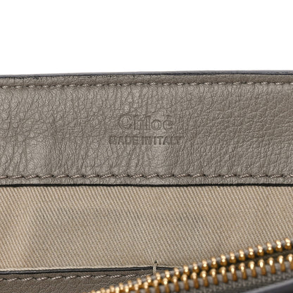 Chloe Calfskin Small Faye Day Shoulder Bag Motty Grey 6 of 7