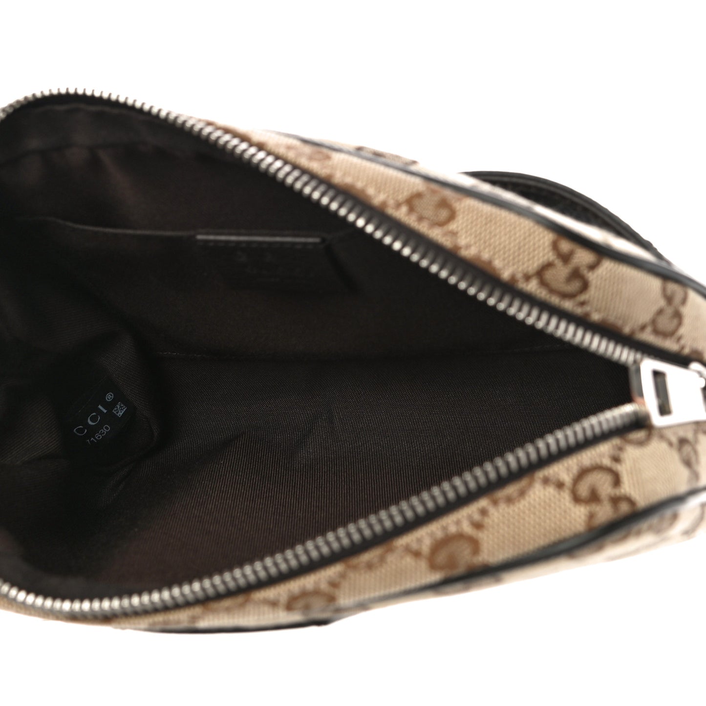 Monogram Belt Bag Dark Brown