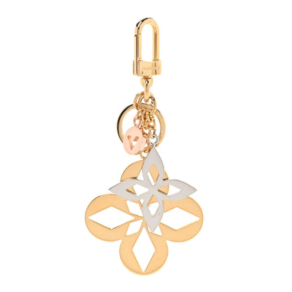 Louis Vuitton Malletage Blossom Bag Charm Key Holder 1 of 5