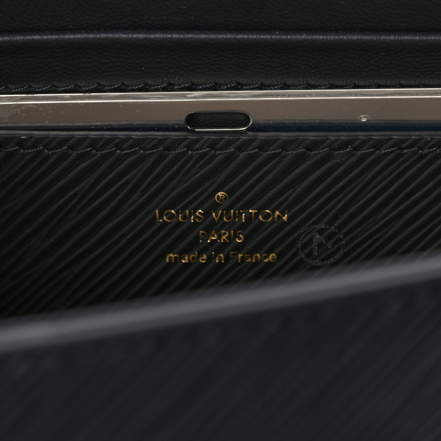 Louis Vuitton Epi Twist Top Handle Shoulder Bag MM Black 6 of 8