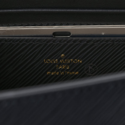 Louis Vuitton Epi Twist Top Handle Shoulder Bag MM Black 6 of 8