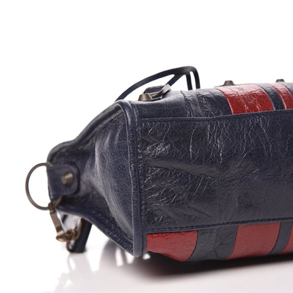 Balenciaga Veau Arena Multicolore Classic Hardware S City Bleu Nuit Rouge 5 of 9