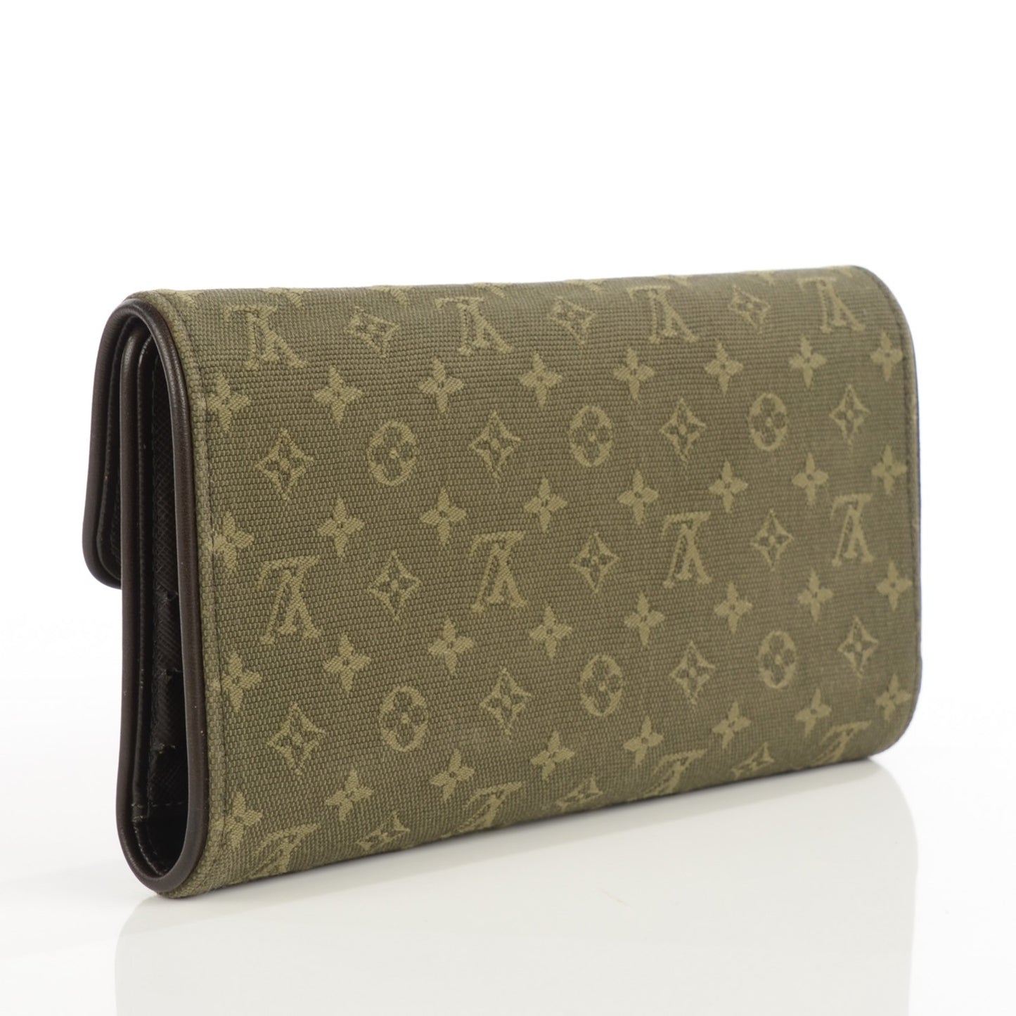Mini Monogram Porte Tresor International Wallet Kaki