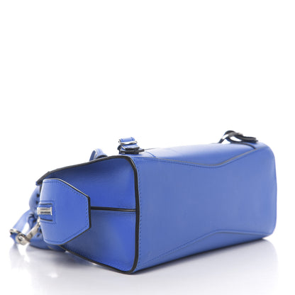 Balenciaga Smooth Calfskin Neo Classic Silver Hardware Mini City Bleu 3 of 8