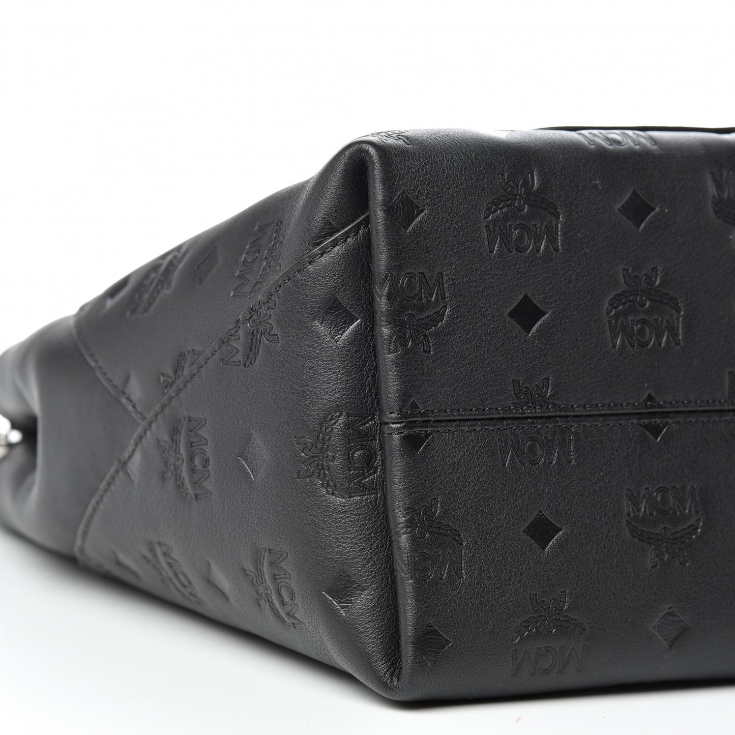 Calfskin Ottomar Monogram Medium Klara Hobo Black