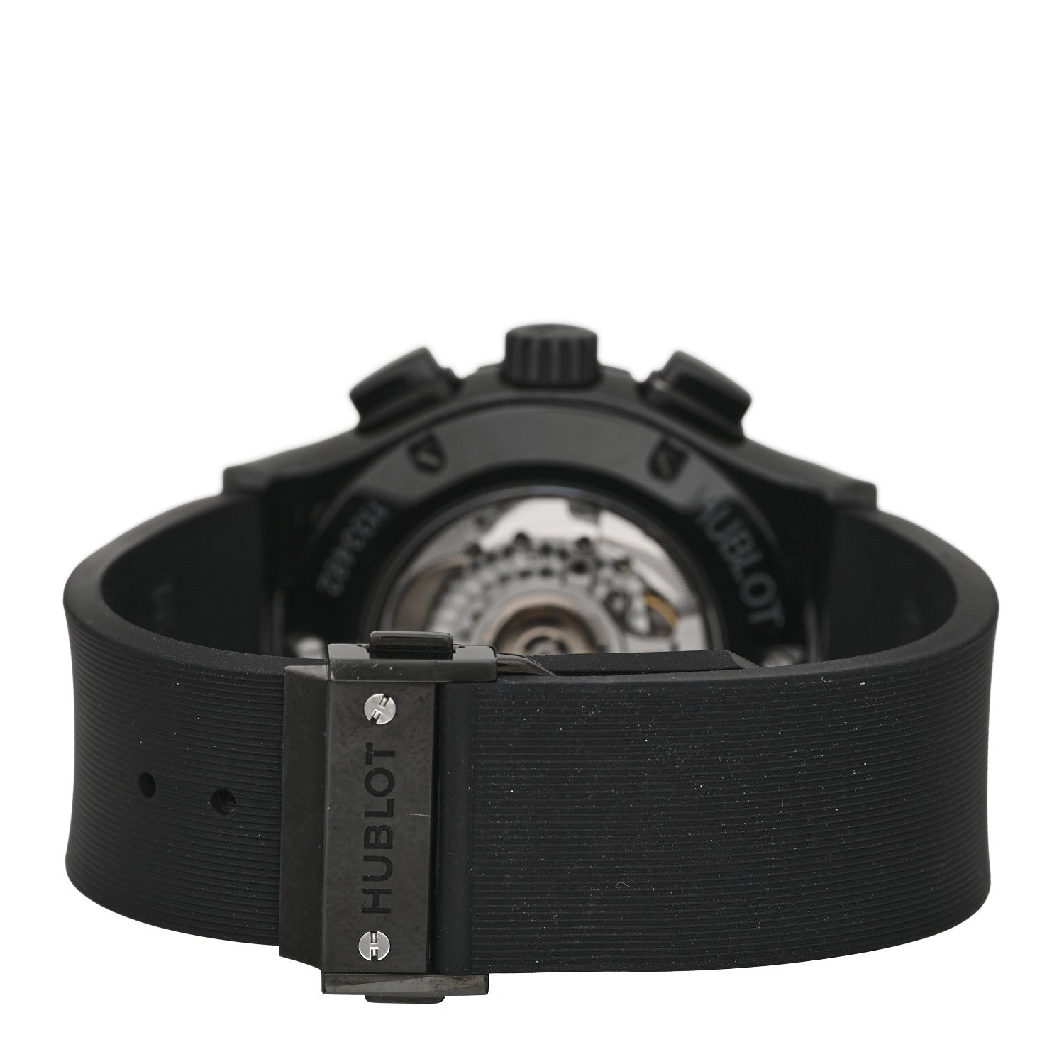 Hublot Ceramic Rubber 45mm Classic Fusion Aerofusion Chronograph Automatic Watch Black 525.CM.0170.RX 3 of 5