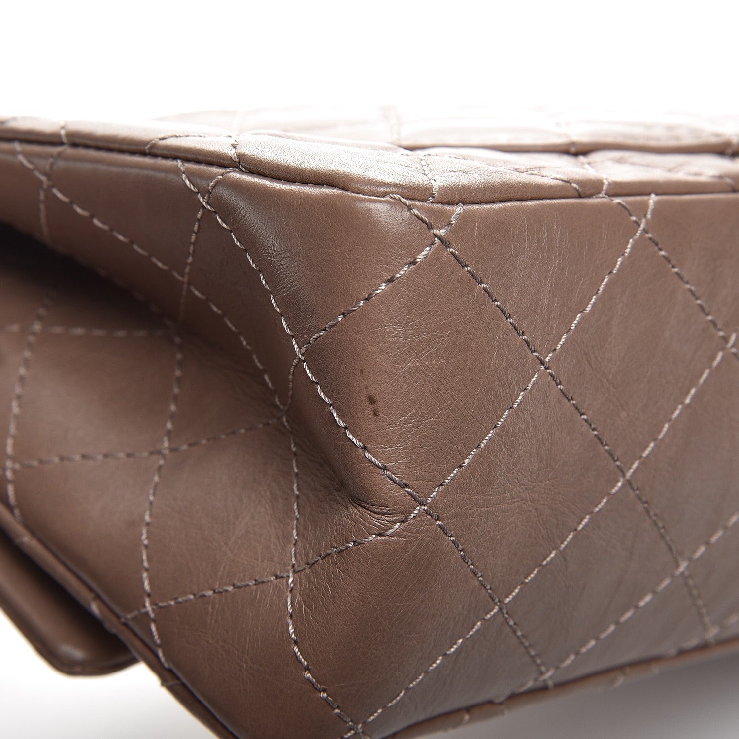 Chanel Aged Calfskin Quilted 2.55 Reissue 226 Flap Light Brown 11 of 12