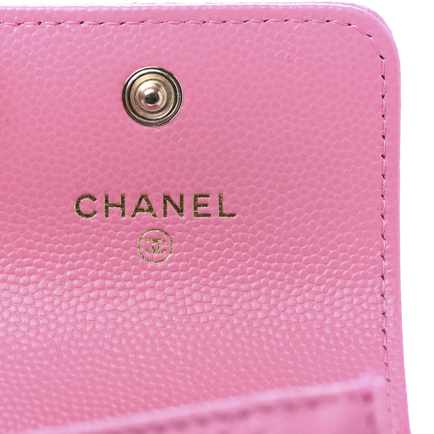 Caviar Quilted Crystal CC Airpods Pro Case Pink