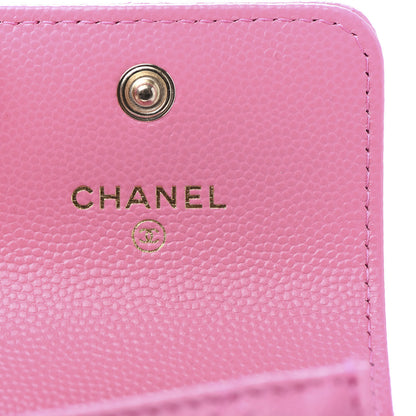 Chanel Caviar Quilted Crystal CC Airpods Pro Case Pink 6 of 9