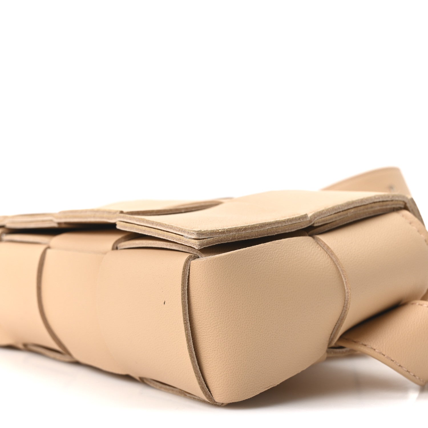 Bottega Veneta Nappa Maxi Intreccio The Belt Cassette Bag Almond 8 of 8