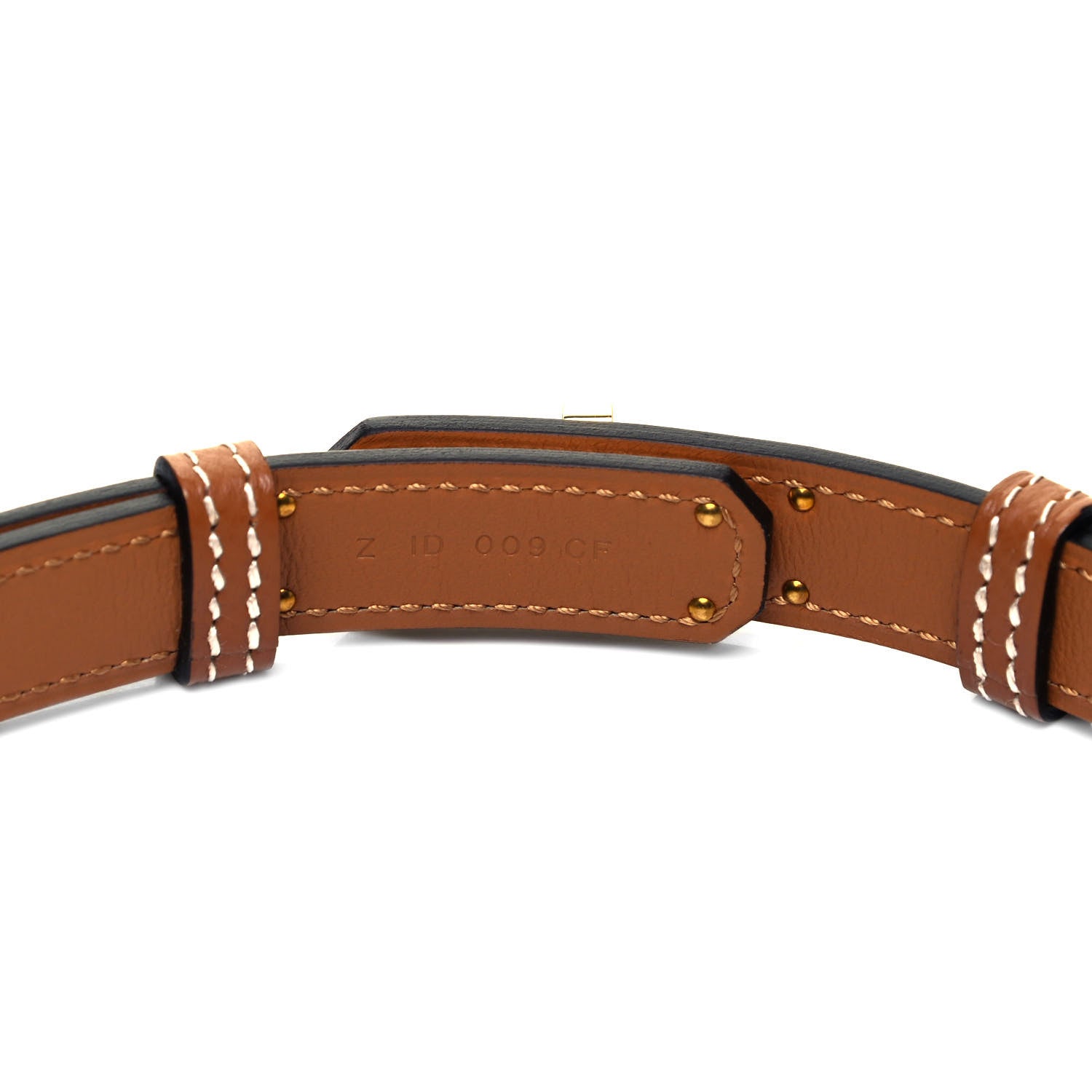 Hermes Epsom Kelly Belt Gold 3 of 3