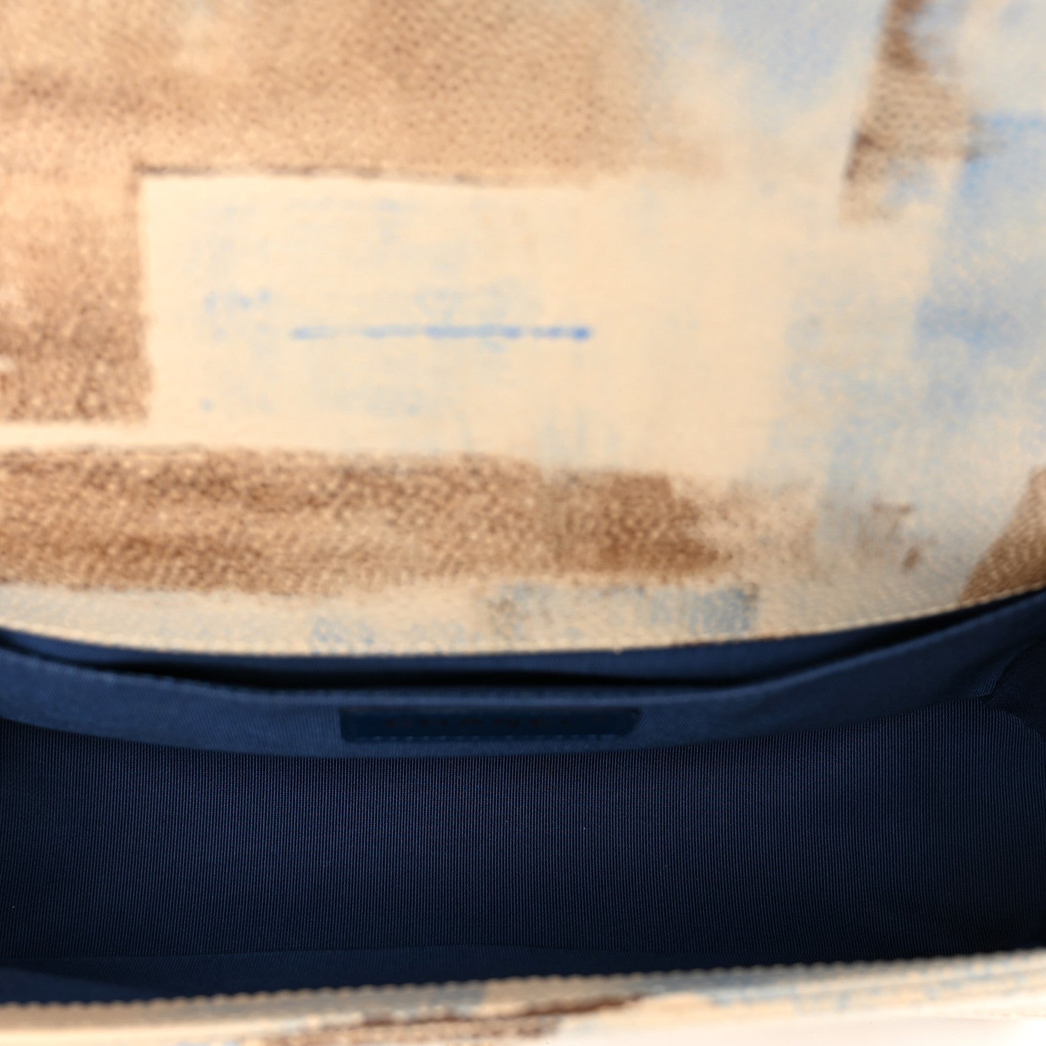 Chanel Painted Caviar Quilted Medium Boy In Cuba Flap Blue 5 of 11