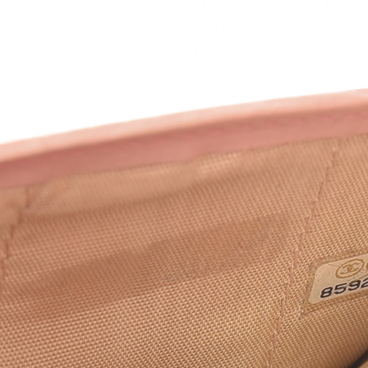 Chanel Grained Calfskin CC Button Wallet Pink 9 of 24