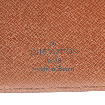 Louis Vuitton Monogram Checkbook Holder Case Wallet 6 of 6