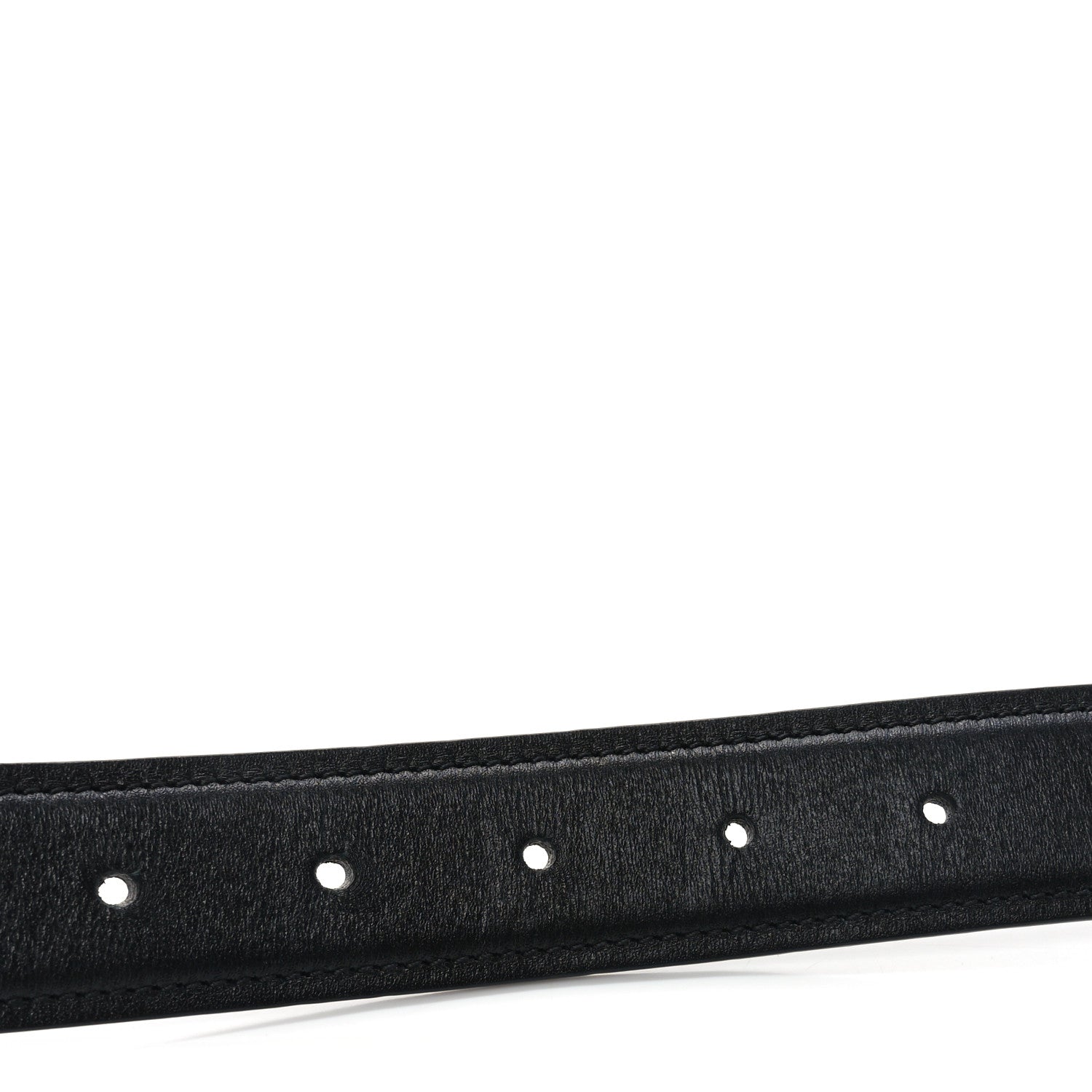 Gucci Ciny Lux Calfskin Blondie 30mm Belt 85 34 Black 3 of 4