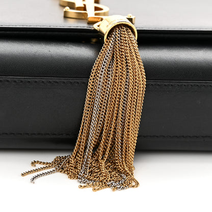 Saint Laurent Calfskin Small Classic Monogram Kate Tassel Satchel Black 15 of 17