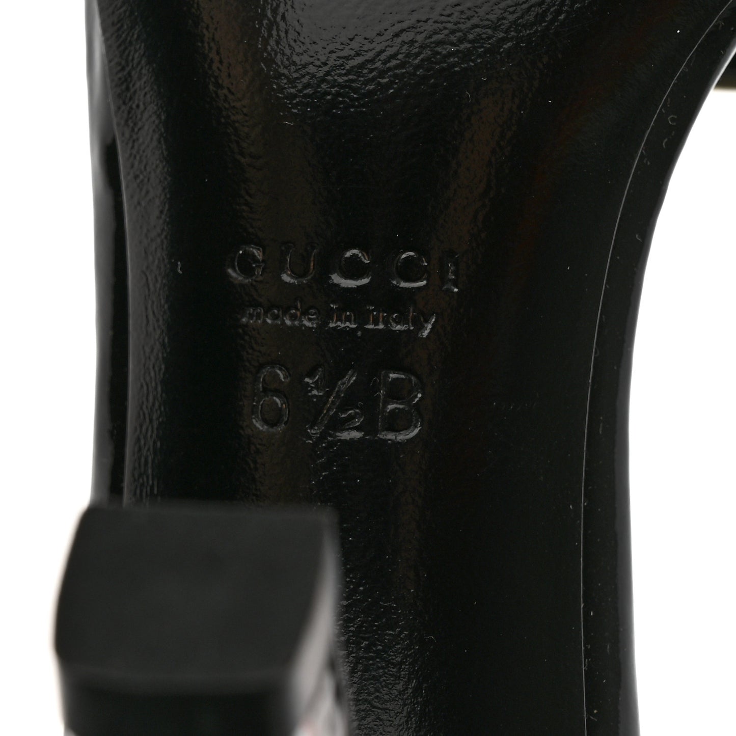 Metallic Calfskin Horsebit Sandal Pumps 6.5 Black Gold