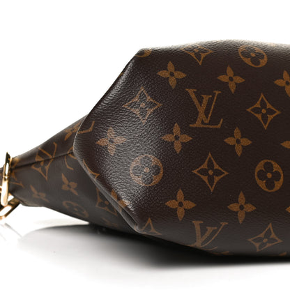 Louis Vuitton Monogram Flower Zipped Tote PM Black 8 of 11