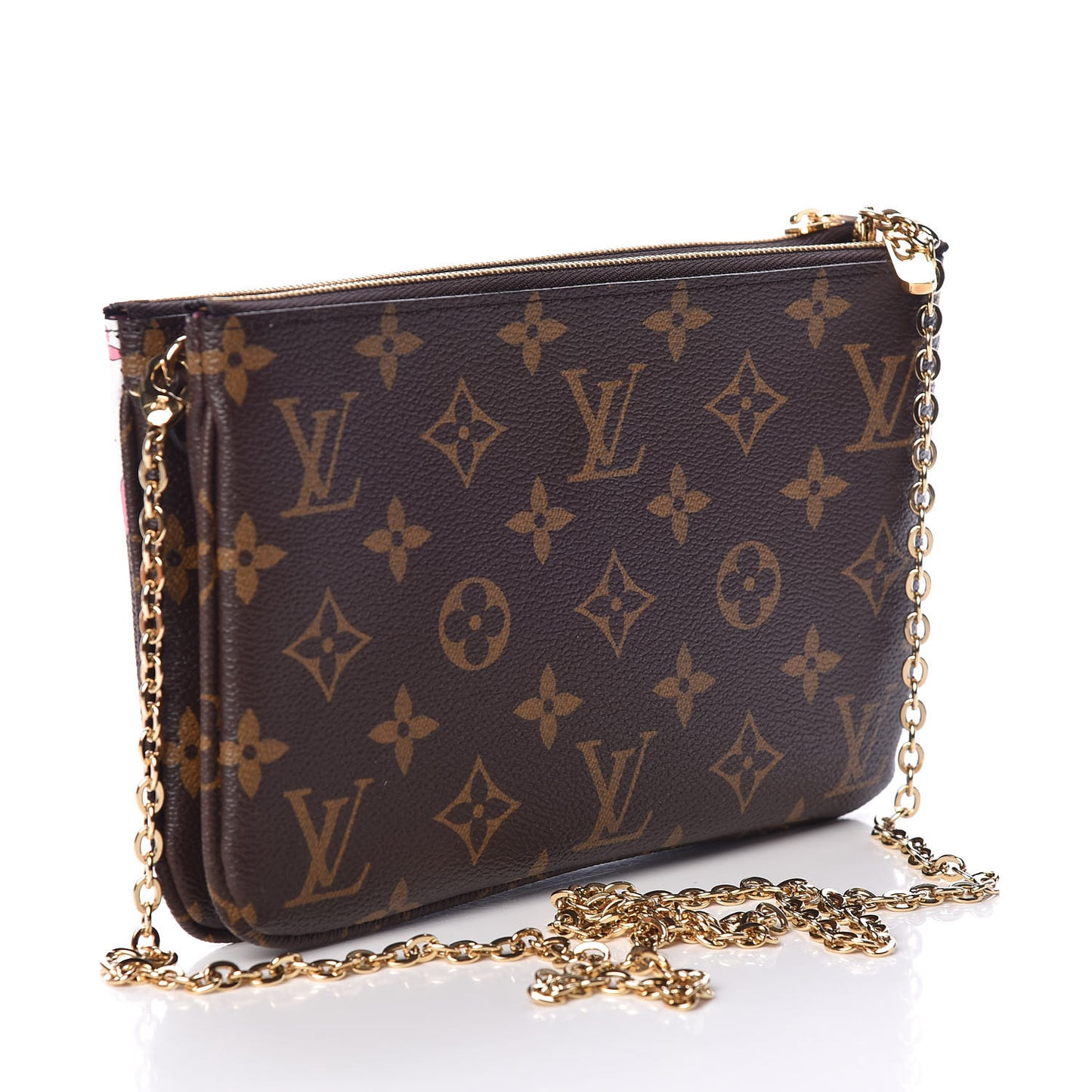 Monogram 2019 Christmas Animation Double Zip Pochette