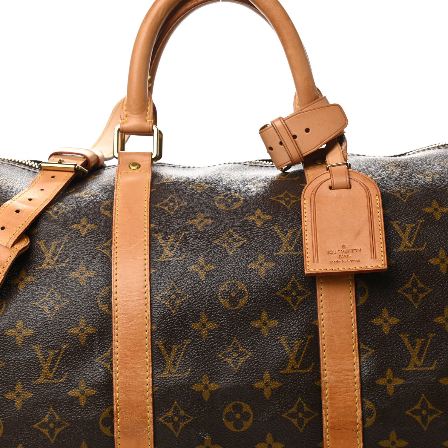 Louis Vuitton Monogram Keepall Bandouliere 50 8 of 23