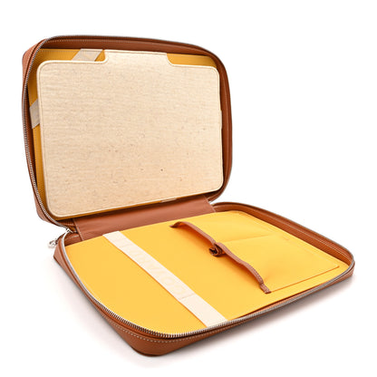 Goyard Goyardine Universal Companion Portfolio Black Gold 5 of 8