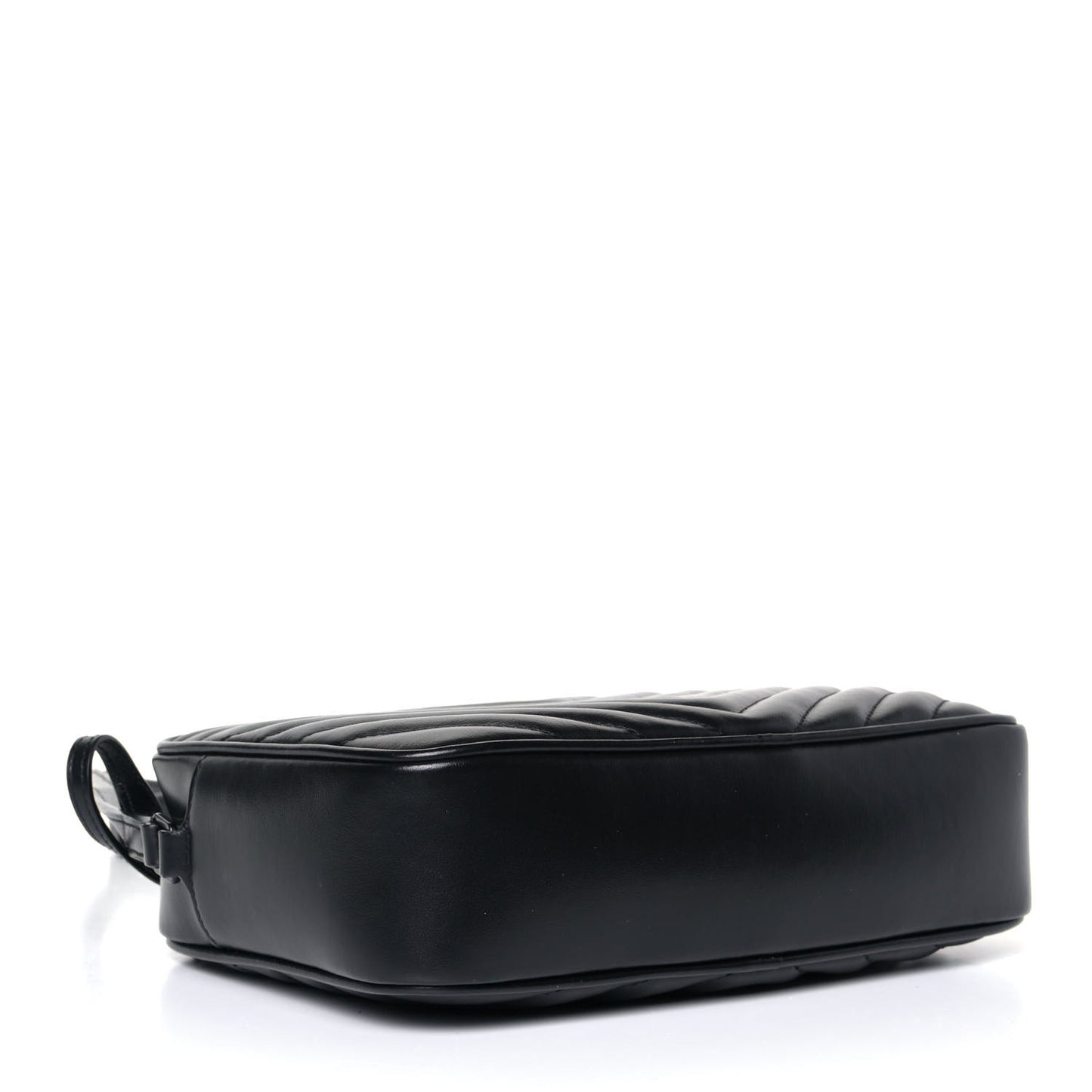 Calfskin Matelasse Monogram Lou Camera Bag Black