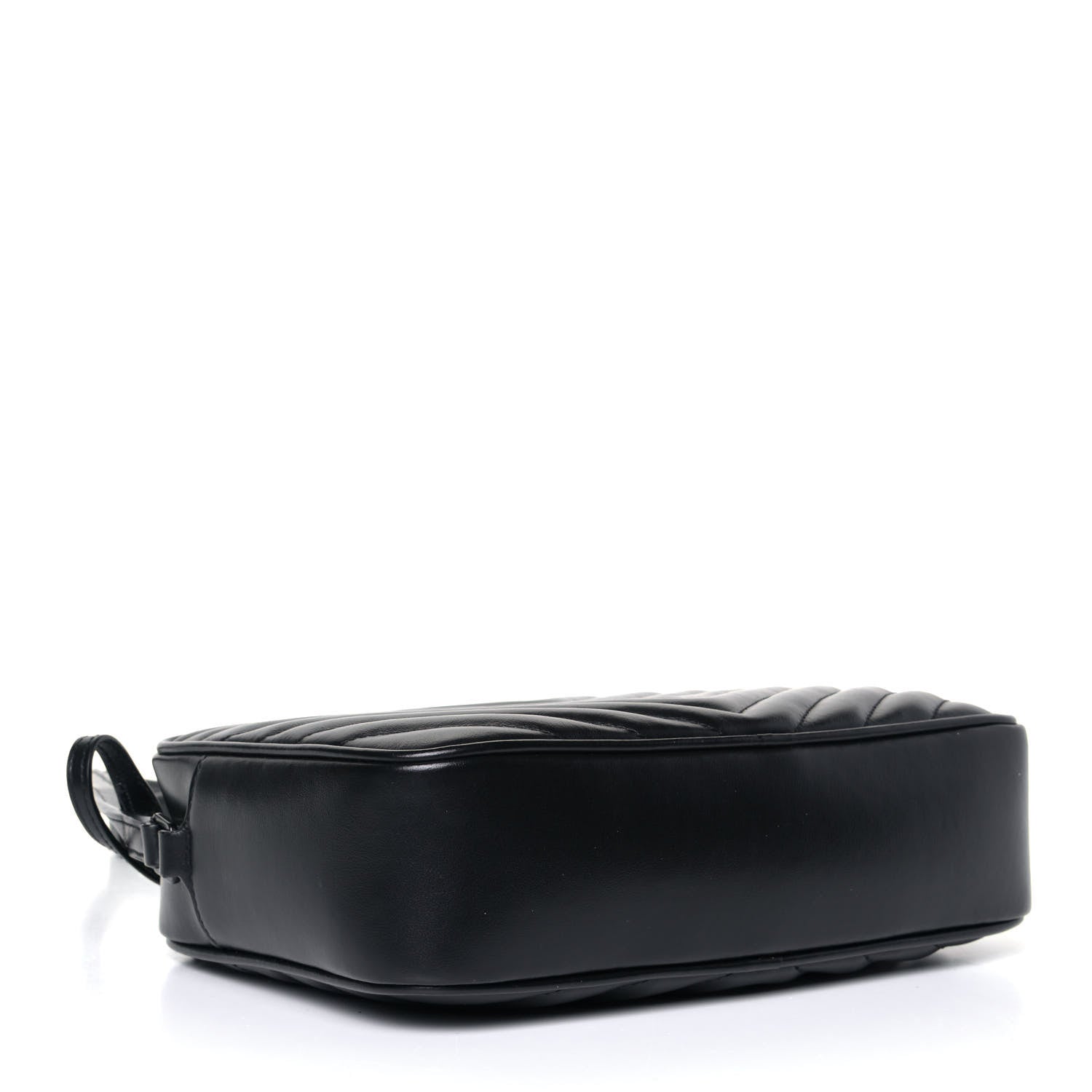 Saint Laurent Calfskin Matelasse Monogram Lou Camera Bag Black 3 of 5