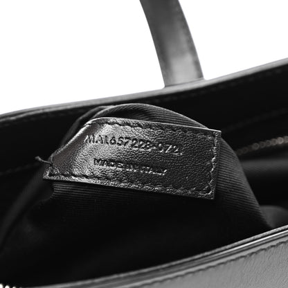 Saint Laurent Smooth Calfskin Le 5 A 7 Hobo Black 6 of 11
