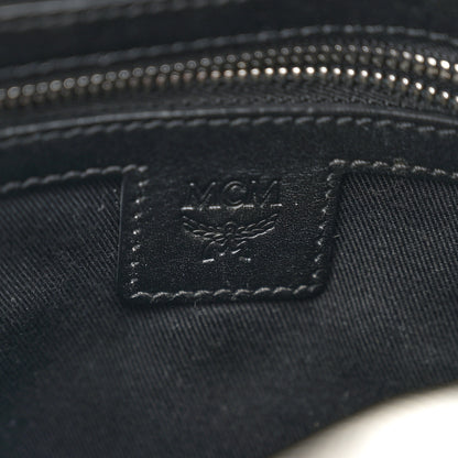 MCM Visetos Spot Crossbody Bag Black 6 of 9