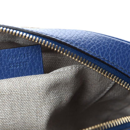 Gucci Monogram Dollar Calfskin Mini Bree Messenger Bag Beige Ebony Caspian 7 of 9