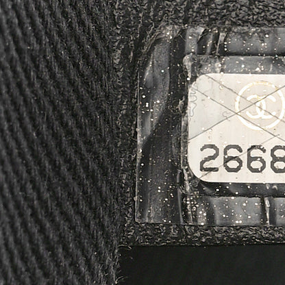Chanel Canvas Extra Large Double Face Shopping Tote Black 7 of 9